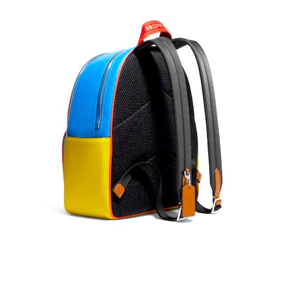 NWT Coach Court Backpack in Colorblock - Picture 2 of 10